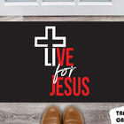 Tapete Capacho Personalizado Vivo Para Jesus