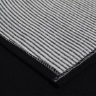 Tapete Capacho Preto Lar Doce Lar Laranja - Antiderrapante