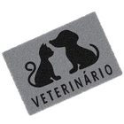 Tapete Capacho Profissão Veterinário Clínica Comercial