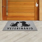 Tapete Capacho Profissão Veterinário Clínica Comercial