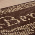 Tapete Capacho Sisal Para Porta Bem-vindo 65cm X 40cm 1 Peça