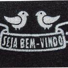 Tapete Capacho divertido Boas-vindas Passarinhos