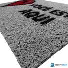 Tapete Capacho divertido você está Aqui