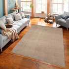 Tapete Carino Cor 03 Bege Escuro 1,60 Redondo - Edantex