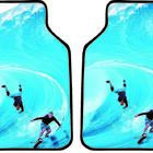 Tapete Carpete Automotivo Personalizado Universal Kit 2 Peças