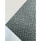 Tapete Carpete Sala Quarto 1,50x2,00 Paquet Tacos Cinza