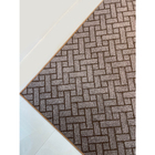 Tapete Carpete Sala Quarto 1,50x2,00 Paquet Tacos Marrom