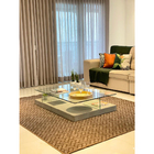 Tapete Carpete Sala Quarto 2,00x3,50 Paquet Tacos Marrom