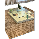 Tapete Carpete Sala Quarto 2,00x3,50 Paquet Tacos Marrom