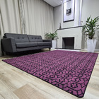 Tapete Carpete Sala Quarto Elegante Geométrico 1 00 X 1 50 -