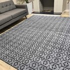 Tapete Carpete Sala Quarto Elegante Geométrico 1 50 X 2 00 -