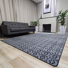 Tapete Carpete Sala Quarto Elegante Geométrico 1 50 X 2 00 -