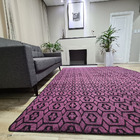 Tapete Carpete Sala Quarto Elegante Geométrico 1 50 X 2 00 -