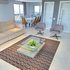 Tapete Carpete Sala Quarto Escritório 1,50x2,00 Zig Zag Marrom