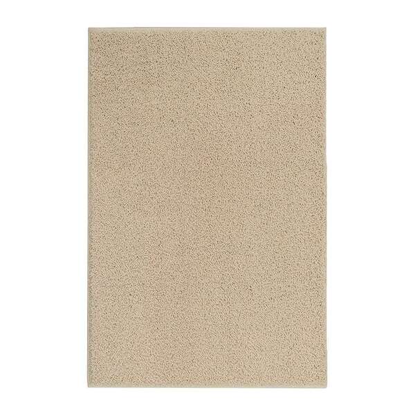 Tapete Charmin Retangular Shaggy (100x150 Cm) Natural