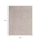 Tapete Charmin Retangular Shaggy (200x250 Cm) Platina