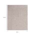Tapete Charmin Retangular Shaggy (200x300 Cm) Platina