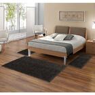 Tapete Charmin Retangular Shaggy (50x100 Cm) Marrom