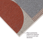 Tapete Cheerfully Arco Multicolorido 2,9x2m Tapetes São Carlos