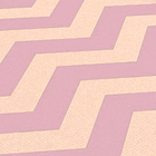 Tapete Chevrom Rosa Com Bege Casa Dona Antiderrapante 140 X 2