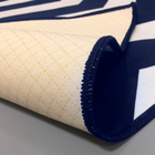 Tapete Chevrom Sala Quarto Antiderrapante Impermeável Moderno