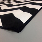 Tapete Chevrom Sala Quarto Antiderrapante Impermeável Moderno