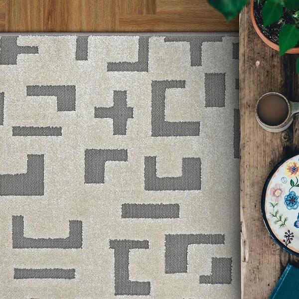 Tapete Chevron Luna Sc 0,50x1,00m - São Carlos