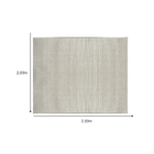 Tapete Chevron Prata 2,00x2,50m