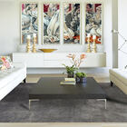 Tapete Chinês Microfibra Alba 1.40x2.00 M/ace827 Cinza Abdalla