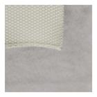 Tapete Chinês Rabbit 1505 0.40x0.60 Cinza Abdalla