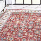 Tapete Cinza E Vermelho Geométrico Coliseo 04 300x400 7908006