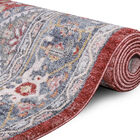 Tapete Cinza E Vermelho Geométrico Coliseo 05 300x400 7908006