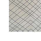 Tapete Classe A Retangular Saxony (200x250) Riscos Bege