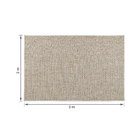 Tapete Classic Textura 1 Bege 3x2m Tapetes São Carlos