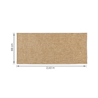 Tapete Classic Textura 2 Bege 2,4x0,66m Tapetes São Carlos