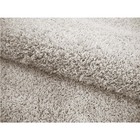 Tapete Clemant Retangular Shaggy (100x150 Cm) Gelo