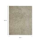 Tapete Clemant Retangular Shaggy (200x300 Cm) Chá Verde