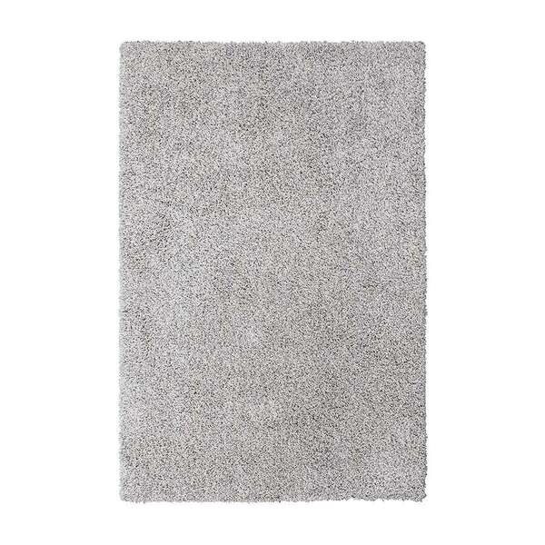 Tapete Clemant Retangular Shaggy (200x300 Cm) Prata
