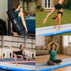 Tapete Colchão Ginástica Inflável 3 Metros Com Bomba Elétrica