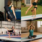 Tapete Colchão Ginástica Inflável 4 Metros Com Bomba Elétrica