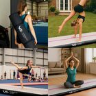 Tapete Colchão Ginástica Inflável 4 Metros Com Bomba Elétrica