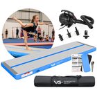 Tapete Colchão Ginástica Inflável 5 Metros Com Bomba Elétrica