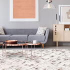 Tapete Condor 02 0,50x1,00 - Edantex - Cinza / Off White