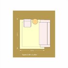 Tapete Congo 2,00 X 2,40m Niazitex Chocolate