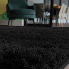 Tapete Copa Felpudo 140x100 Preto Casen