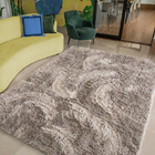 Tapete Copa Peludo 140x200 Cinza Casen