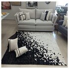 Tapete Couro De Vaca Costurado