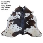 Tapete Couro Inteiro De Vaca  Natural