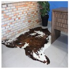 Tapete Couro Inteiro De Vaca  Natural