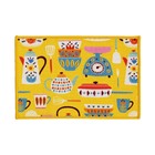 Tapete Cozinha Antiderrapante Clean 22 Amarelo 0,40x0,60m